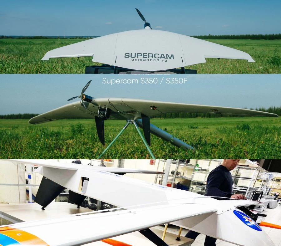 Unmanned aerial system with unmanned aircraft of aeroplane and combined types (UAS STKT)