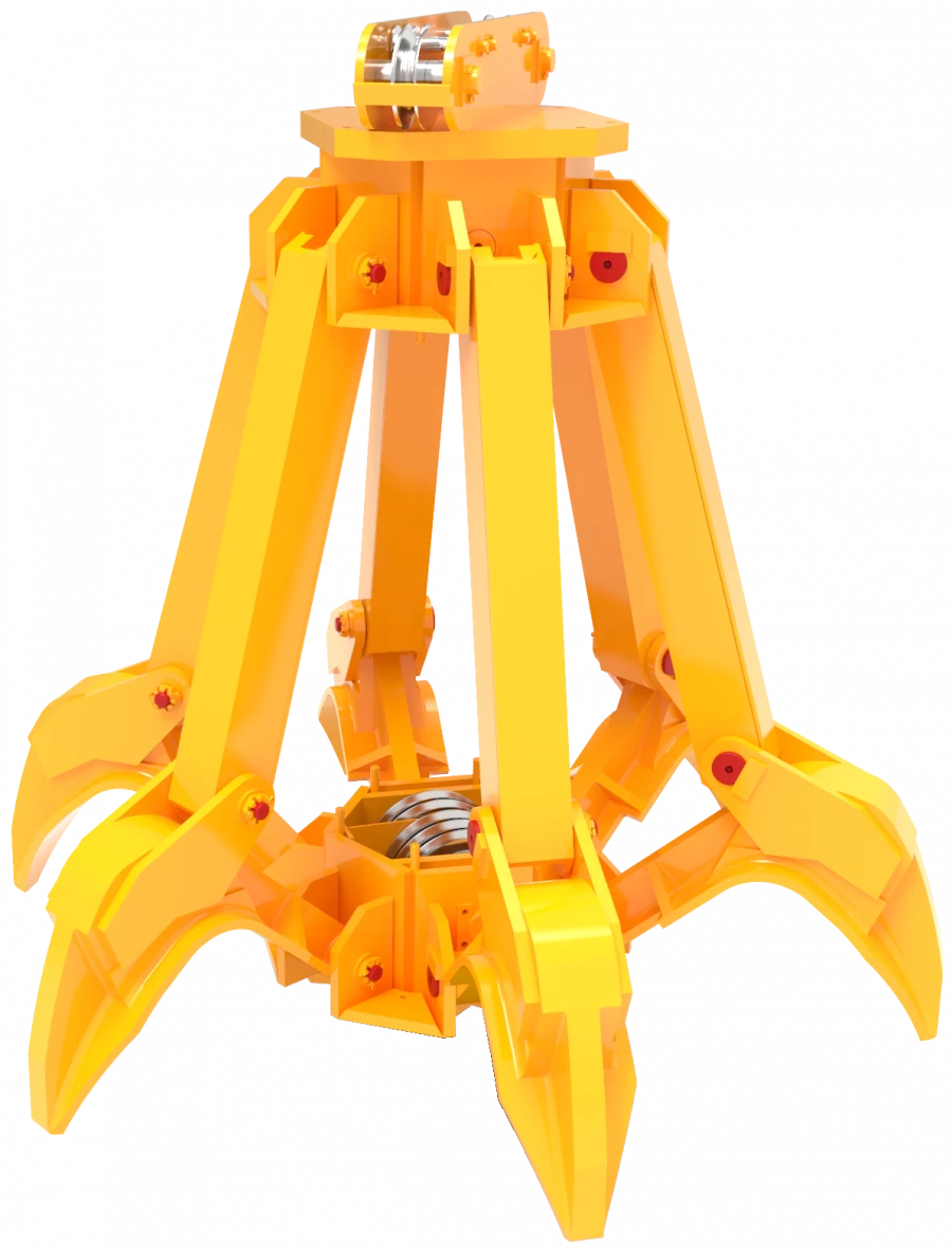 Rope multi-jaw grapple DG6-10-T1-4k-1,35-U1