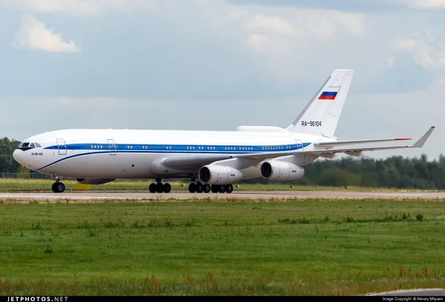 Maintenance of IL-96-400VPU aircraft #96104