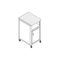 Rolling cabinet for materials MA-11
