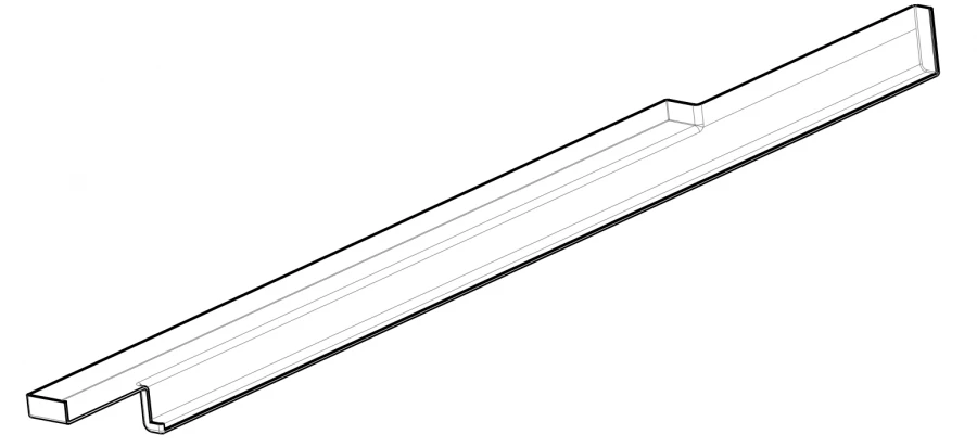 S.15P-21.50.504 Rack trim (left)
