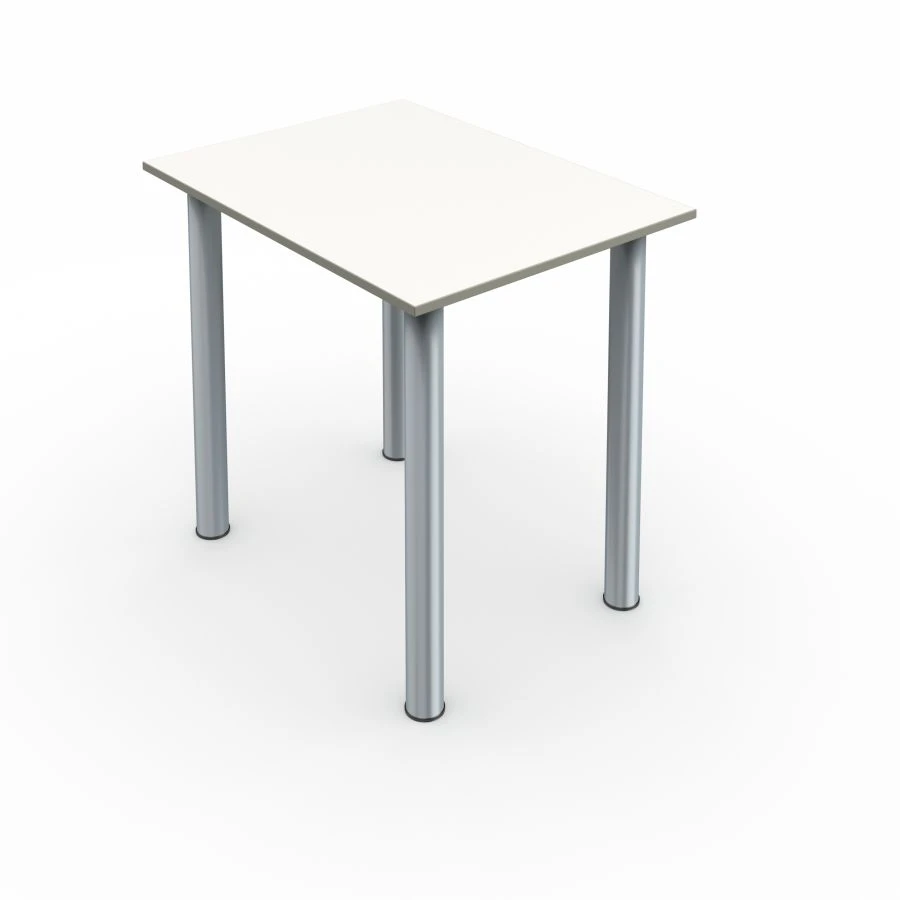 Pupil's table 1-seater on round supports