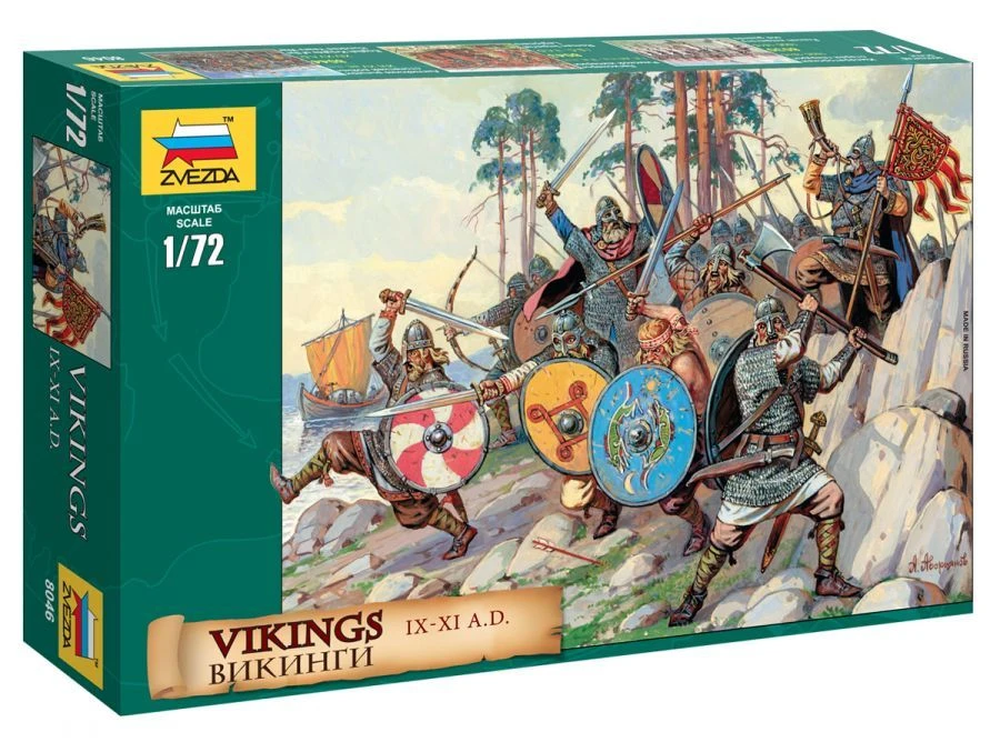 Assembled model "Vikings"
