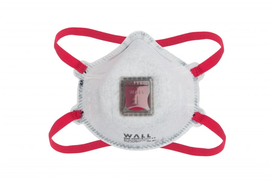 Filtering respirator WALL CUP 99HK+B FFP3 R D with exhalation valve, with additional protection against inorganic and organic ga