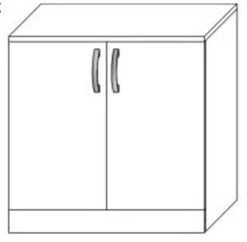 Drawer with swinging door for offices