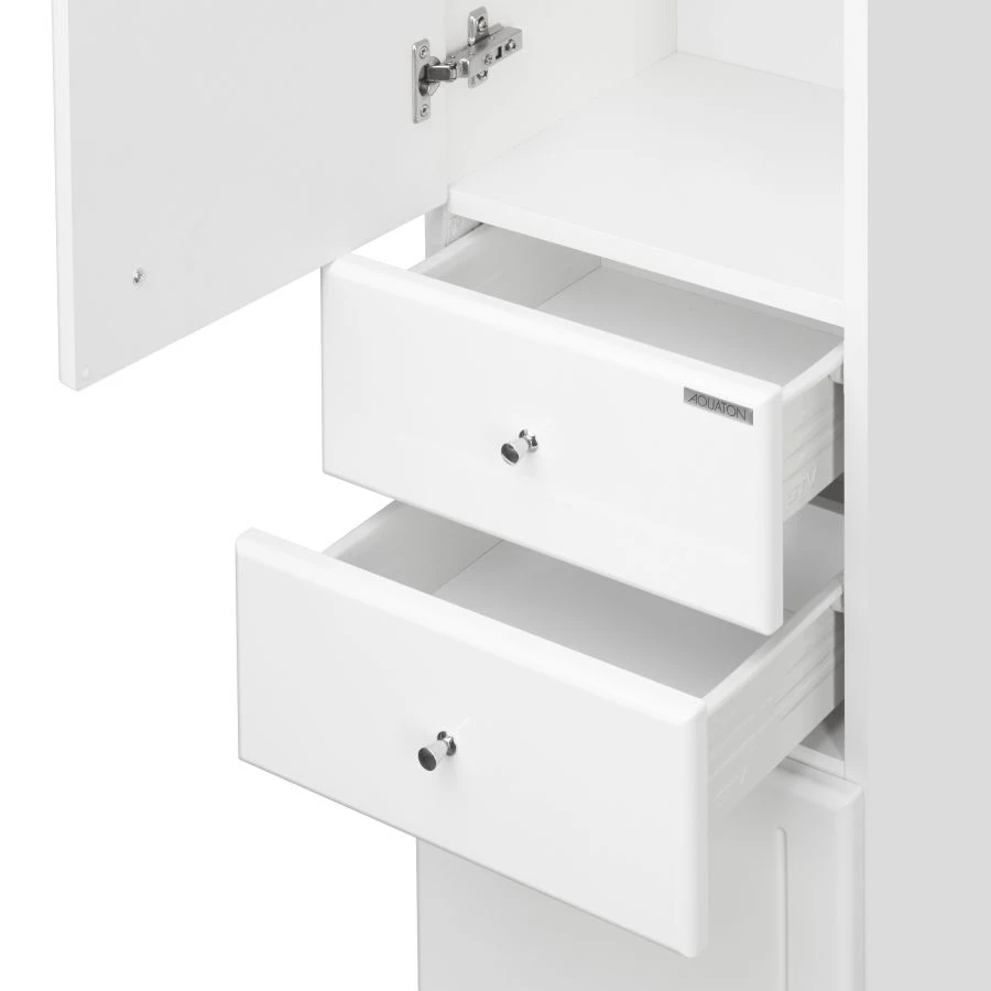 Cupboard - column Aquaton Minima M left white 1A132203MN01L1.A132.2.03M.N01.L