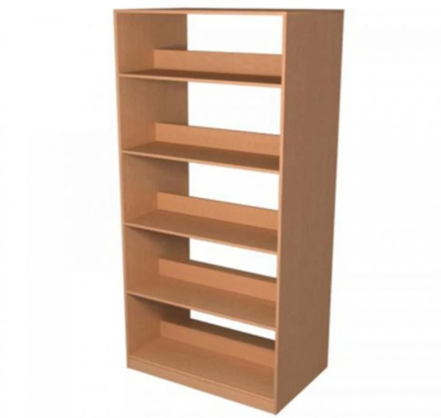 Double-sided library shelving unit Model: SB-2 of "Edelwood" trade mark
