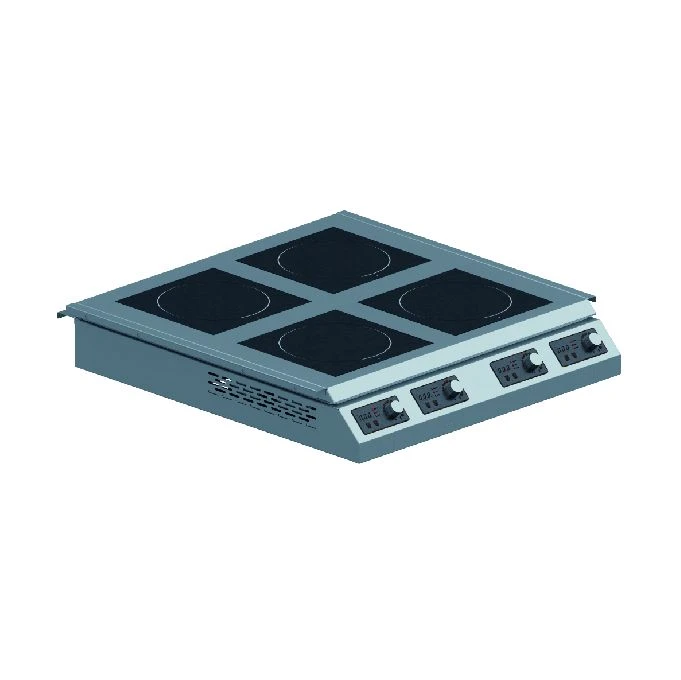 Induction cooker four-burner horizontal MV PI-4