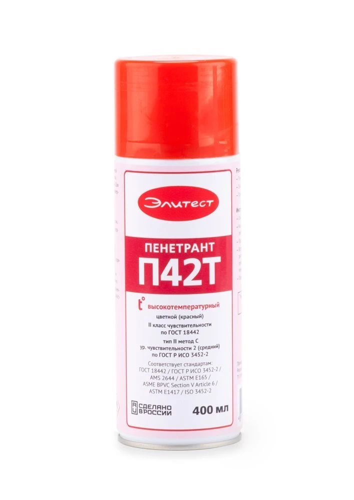 Red Penetrant for Surface Defect Detection "Elitest P42T