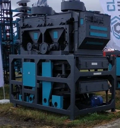 Grain cleaning machine ZM-40FN with cyclones