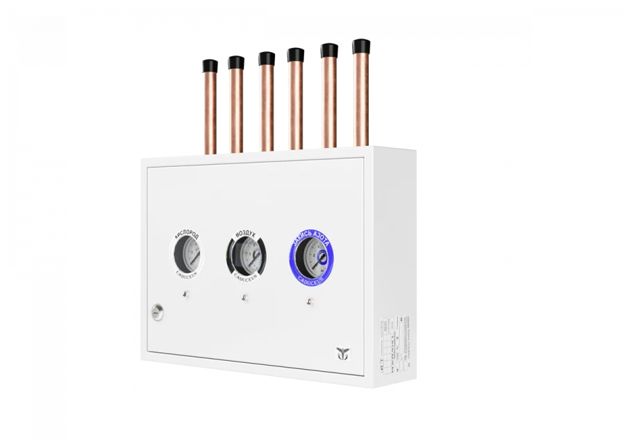 Shut-off control device for medical gases Caduceus SU-3E