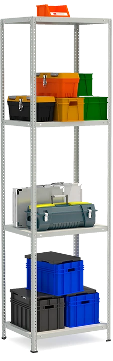 Metal shelf reinforced shelving unit model STF Shelf 754-2.5
