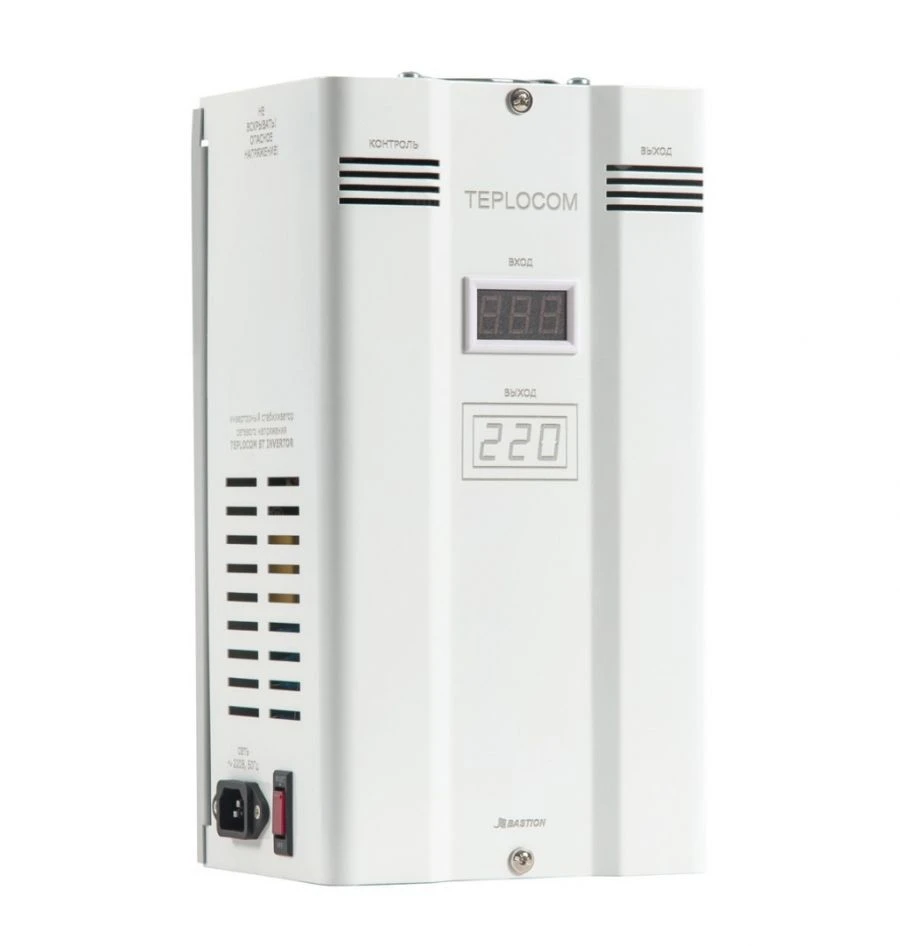 Phasoinverter stabiliser for gas heating boilers TEPLOCOM ST-400 INVERTOR