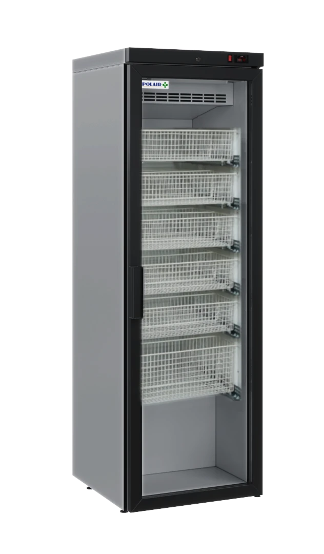 Refrigerated pharmaceutical cabinet "POLAIR" SHHF-0,4DS -01N stainless steel.