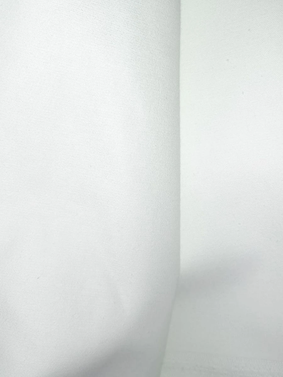 Cotton sateen weave fabric moleskin bleached, h.p.pl. 250 g/sq.m, width 150 cm, 100% cotton