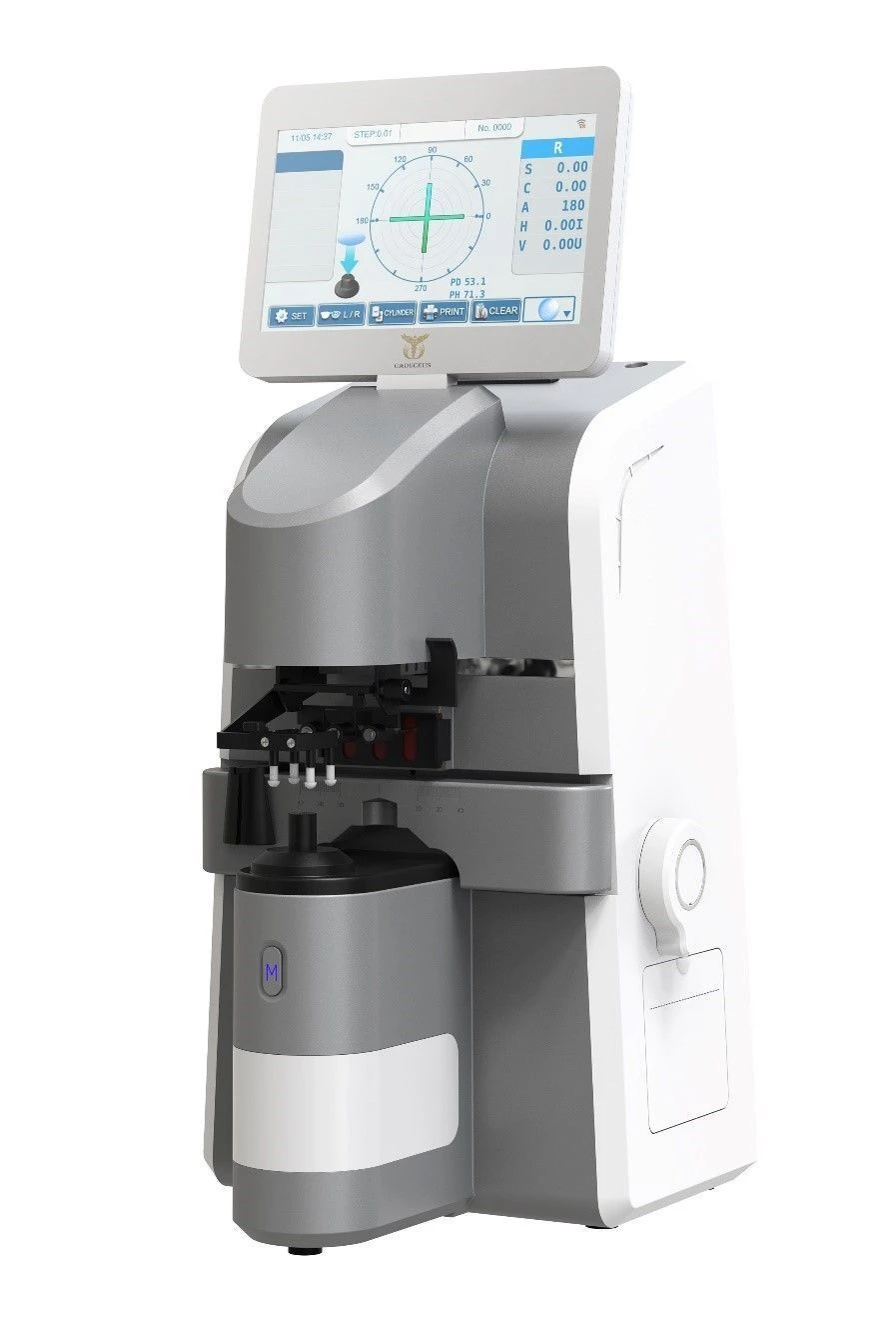 Dioptrimeter medical automatic version: CADUCEUS LENSES ADM 8