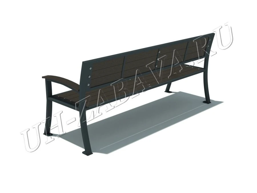 Bench "Beseda" dark lath