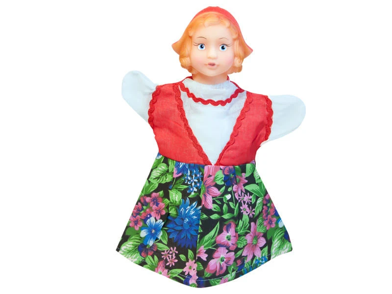 Red Riding Hood glove doll.