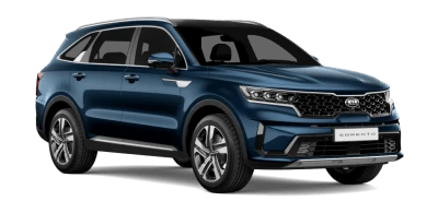 Car KIA Sorento, 2.5, petrol, automatic transmission, four-wheel drive, 7 seats