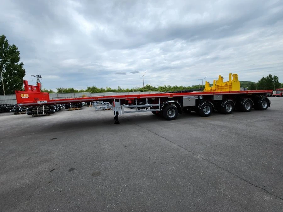 Semi-trailer TSR 5V0D4H with tyres KAMA NF 202 285/70R19,5 145/143M or KAMA NR 201 285/70R19,5 145/143M, with disc wheels 167.51