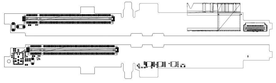 PCIe expansion module type B1 R120 G2 YaDRV.469555.036