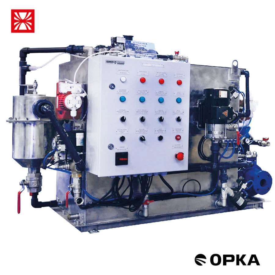 Wastewater treatment plant "UO-FCHT-E 50"