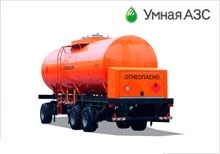 Tractor refuelling trailer model PTZ 5800 and its modifications on tractor trailer chassis