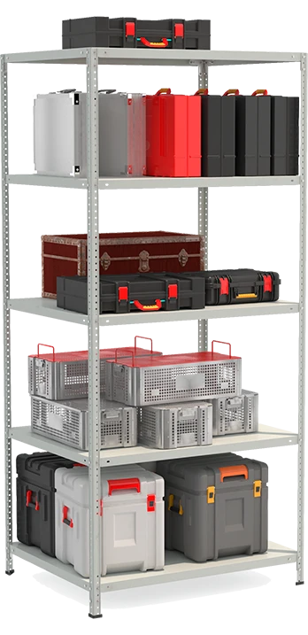 Metal shelf reinforced shelving unit model STF Shelf 1085-2.2