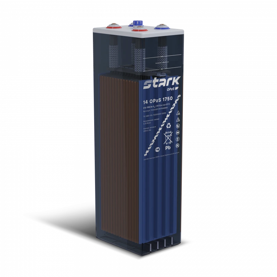 Lead-acid battery STARK 14 OPzS 1750