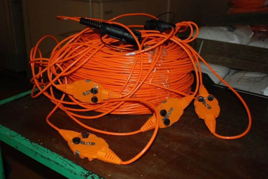 Section of telemetric braid 220m/KSTMGUN-4/4 blocks (pitch 55m)/FM-4