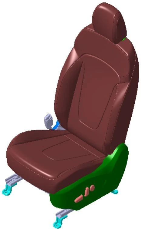 Left front seat (SU2r)