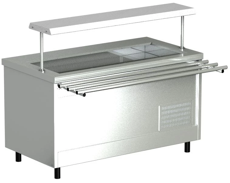 Refrigerated counter ??(?)?-1 (open) 1500 ? 800(1130) ? 870(1240)mm