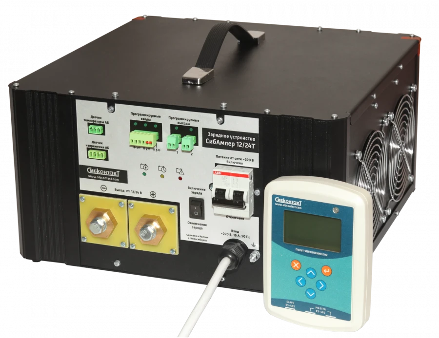 SibAmper 12/24 universal powerful charger, 12V/120A, 24V/100A