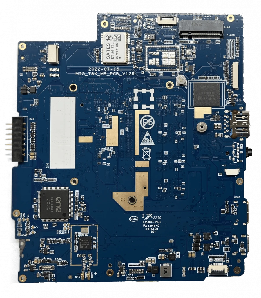 Mobile computer motherboard MIG T8X (x86) (TRNM.467483.001)