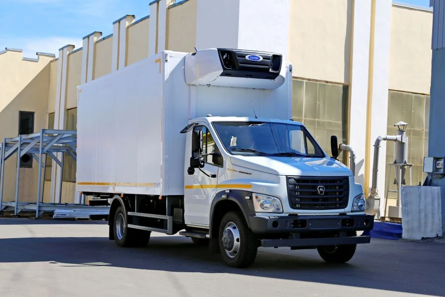 Truck for transportation of food products mod. 47951C-2 on chassis GAZ-S41A23, S42A43, S41A43