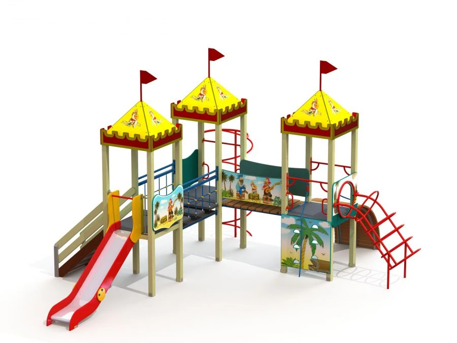 DIK 3.115 Children's play complex H=1200 mm