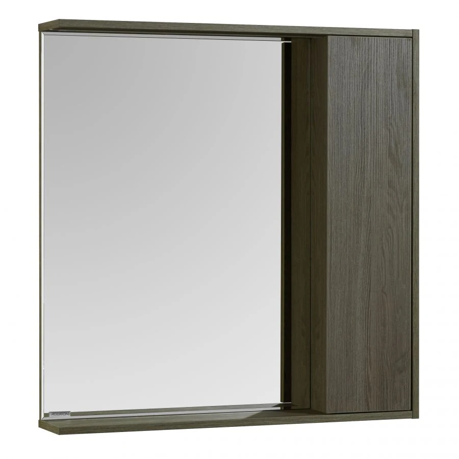 Mirror cabinet Aquaton Stone 80 Walnut 1A228302SXC801.A228.3.02S.XC8.0