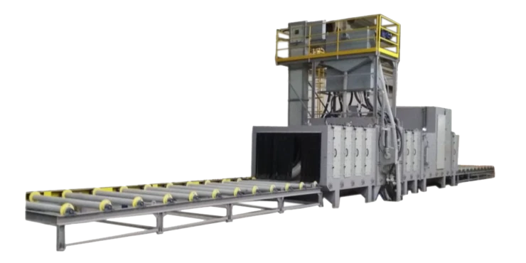 Passing shot blasting machine of "UD", "UDP" series