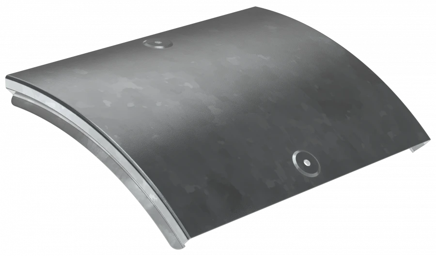 CPV41D-0-45-300-08-HDZ Smooth turn cover. 45° type B20 ESCA 300mm HDZ IEK