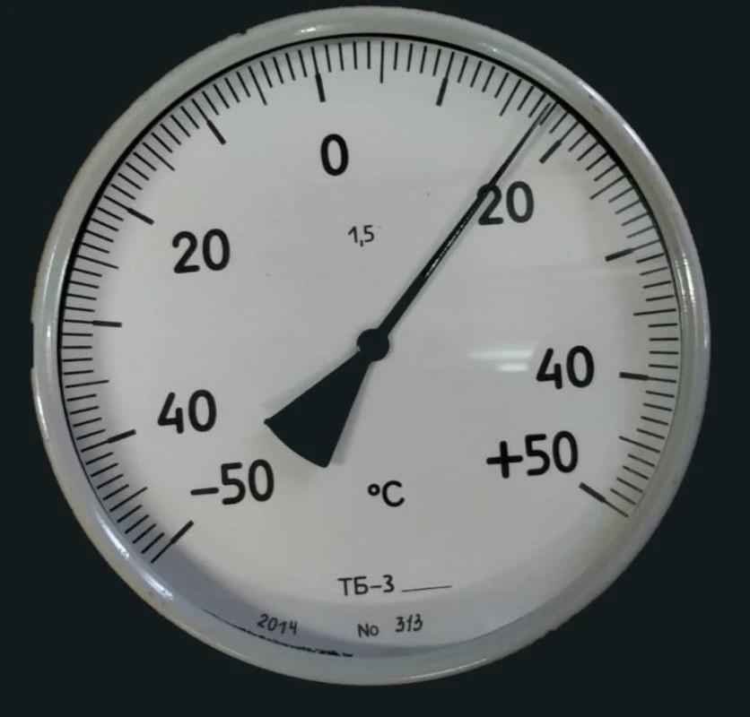 Bimetallic indicating thermometer TB - 3