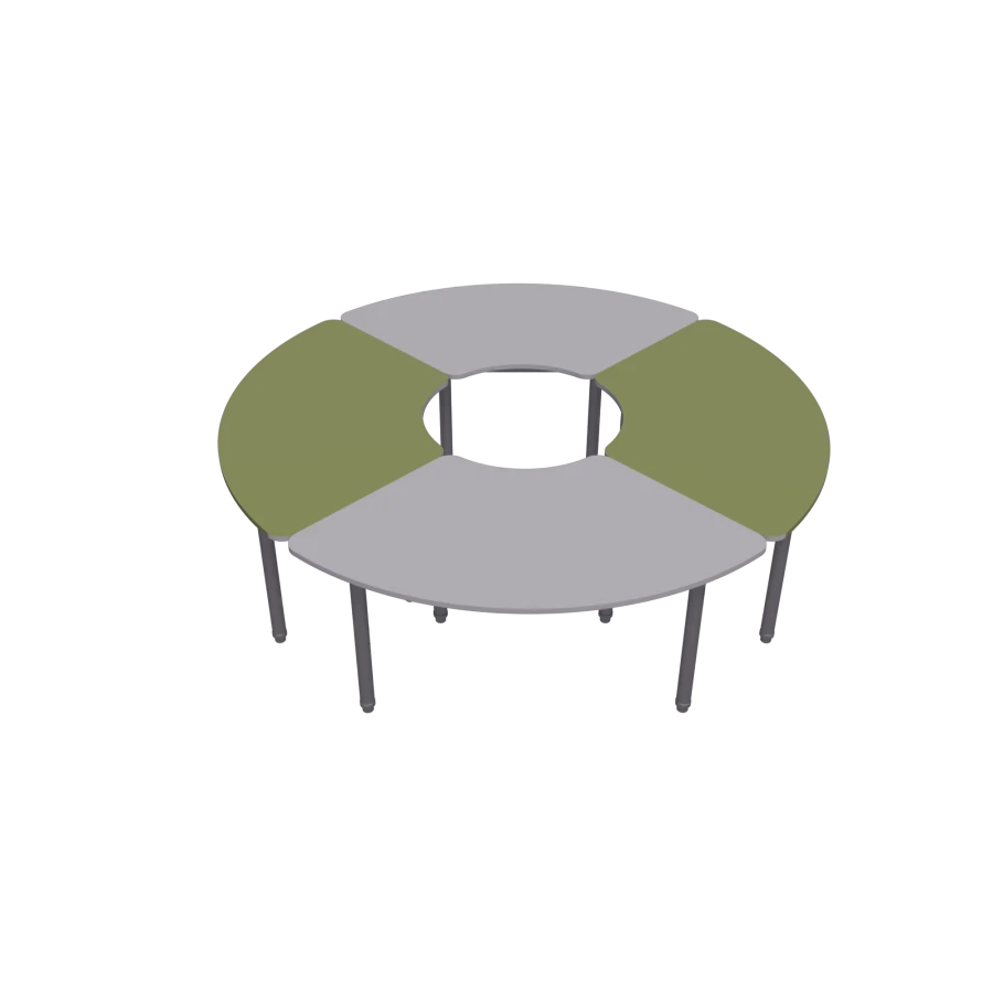 Metal-framed table S.T.MK.8