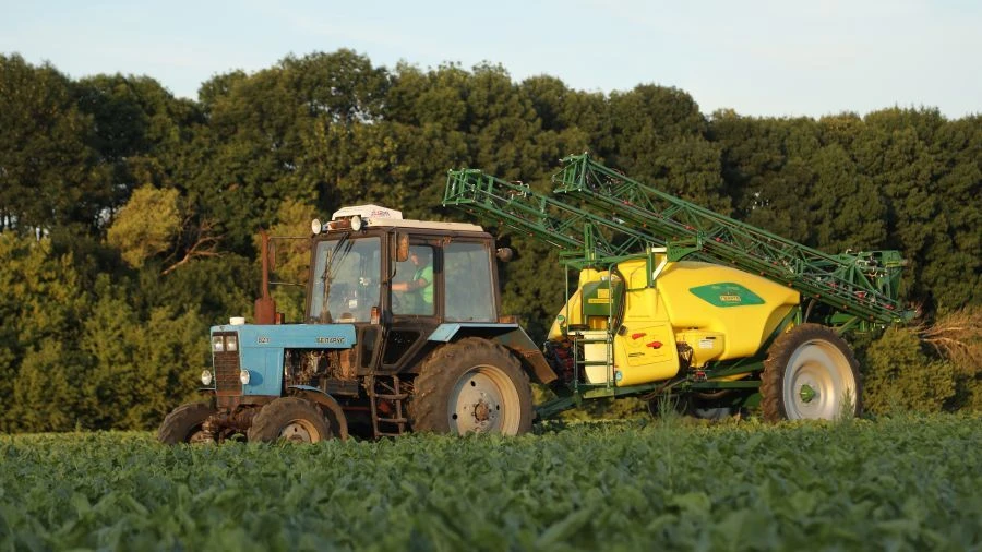 Trailed boom sprayer OPG-3700/24MK of Gvarta-8 series