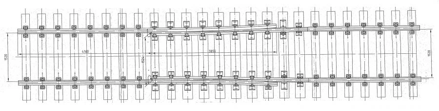 Equalising joint of P65 type with counterbars of SP866.000-02 project