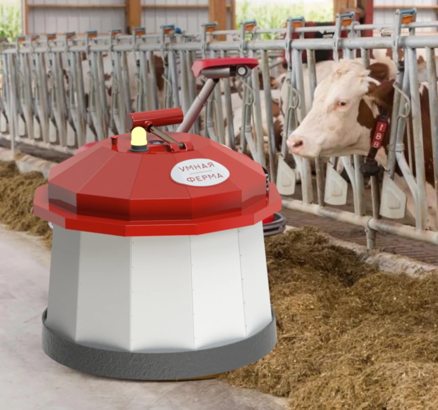 Smart Farm robot forage leveller robot
