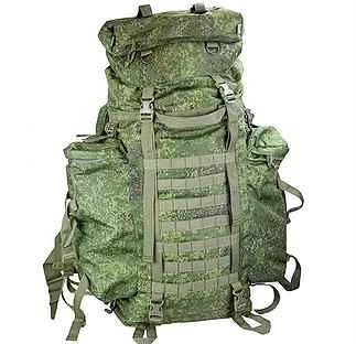 Raid backpack ( 60 litres + 20 litres ) with camouflage cover