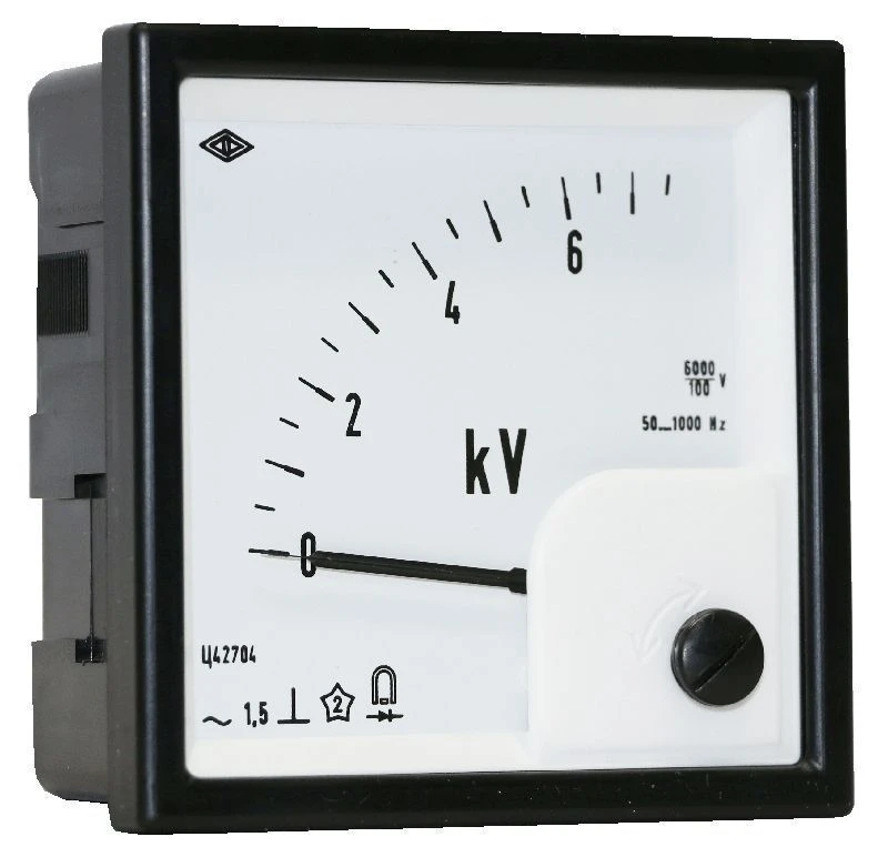 Microammeter, milliammeter, ammeter and panel voltmeter: version Ts42704