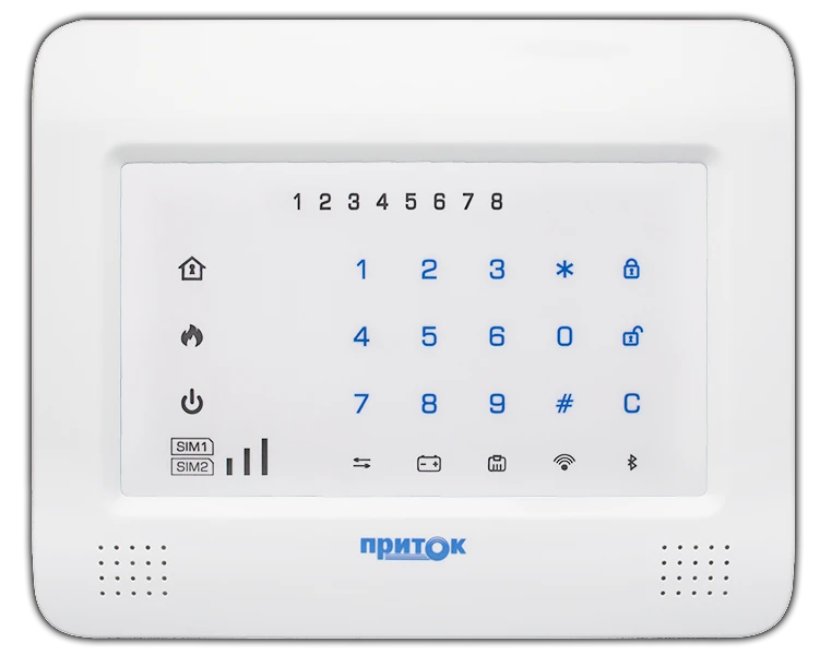 Fire alarm controller Pritok-A-KOP-04