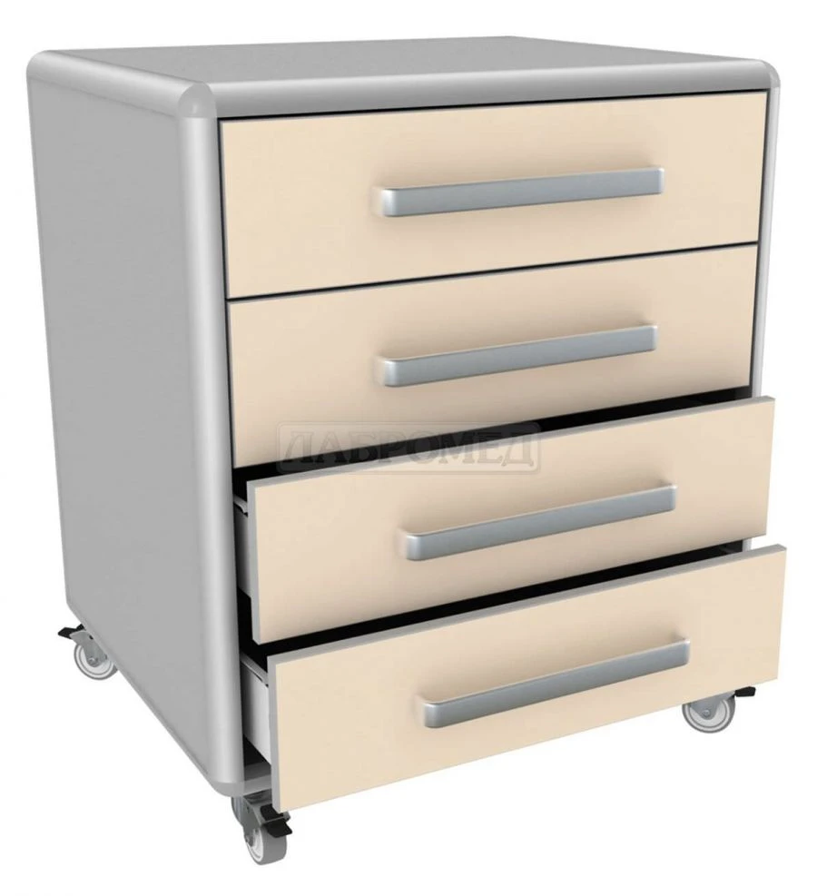 Laboratory cabinet TK 600-4 from the set of furniture for clinical diagnostic laboratories "Medent-2" from the sets of furniture