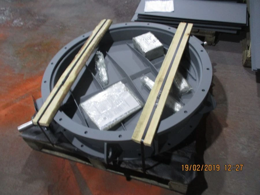 Ventilation valve DN 700 type PGVU