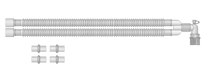 Respiratory devices for joint use with anaesthetic and resuscitation equipment, version: a